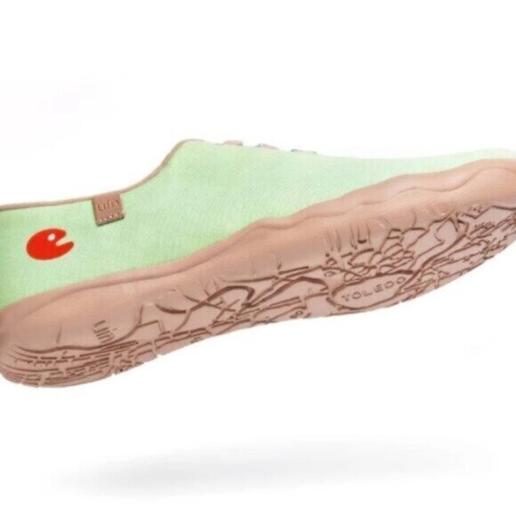 NWT Womens Size 10.5 UIN Slip On Shoes Walking Casual Moguer Pastel Green - Picture 5 of 7